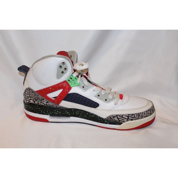 Nike Air Jordan 2015 Spizike 315371-132 White Red Poison Green Men\'s SZ 11